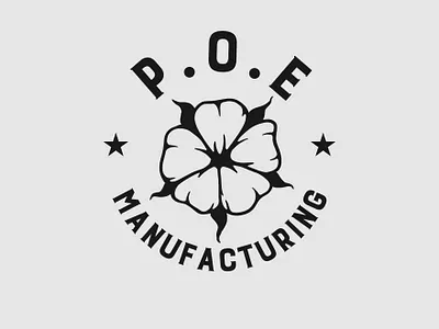 POE Manufacturing apparel branding cotton design graphic design illustration logo vector woll