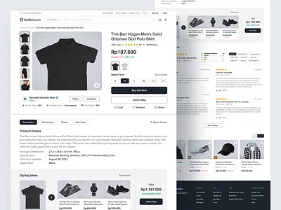 BeliBeli.com - Ecommerce Product Page bag cart clothing e commerce ecommerce ecommerce web fashion market marketplace online store product page sell shop shopping shopping app store ui ux web design website