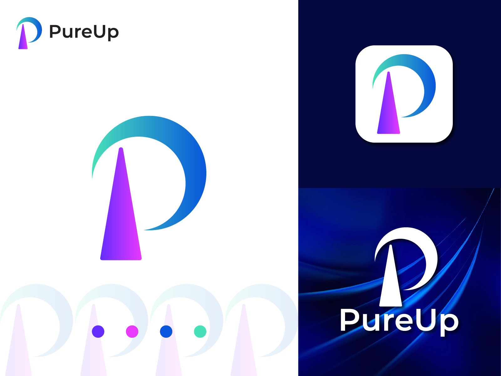 Modern P letter logo design for your brand by Mohammad Kamal on Dribbble
