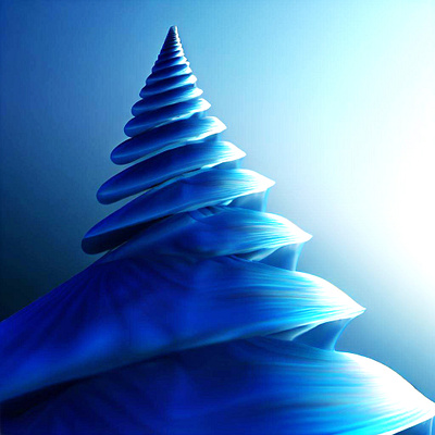 Blue Seashell surreal