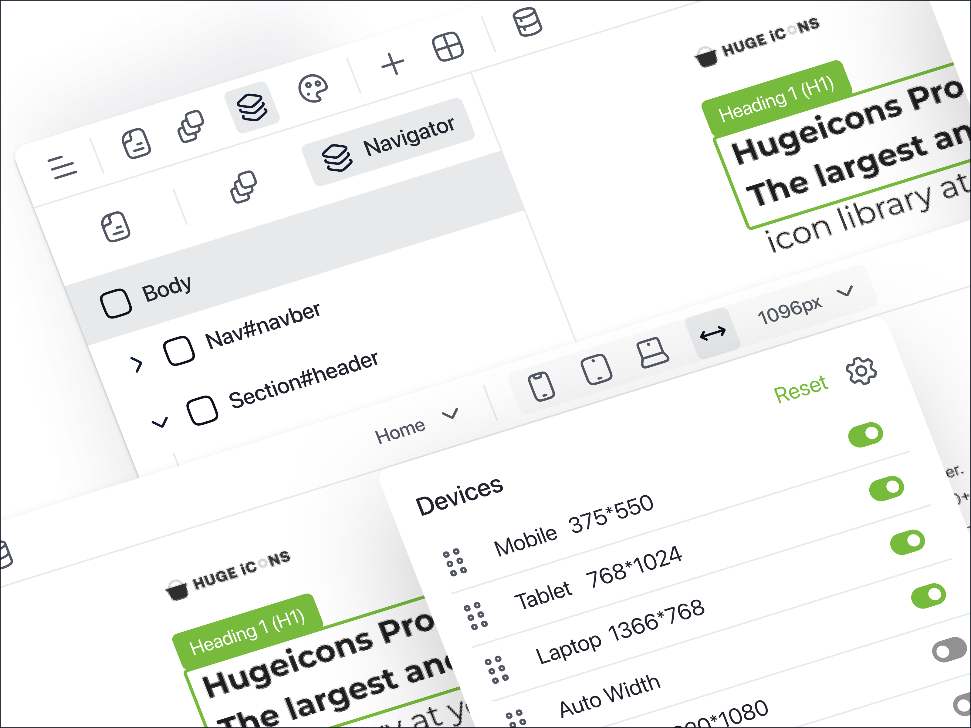 Minimal UI ✨ Made by Hugeicons Pro 💫 clean hugeicons pro icon set icons icons for clean ui minimal icons saas sass ui icons ui ux web design