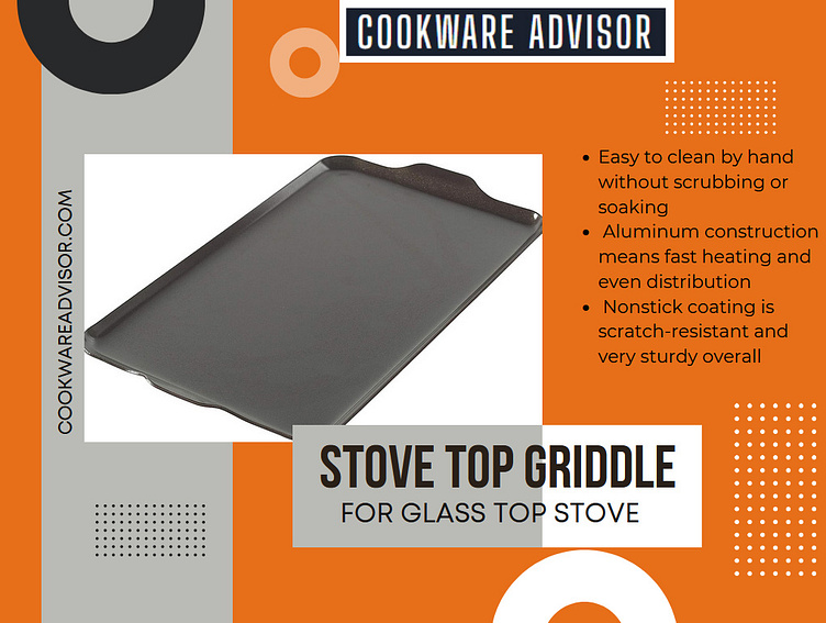 Best Stove Top Griddle for Glass Top Stove by Cookware Advisor on Dribbble