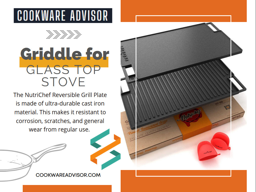 Griddle for Glass Top Stove by Cookware Advisor on Dribbble