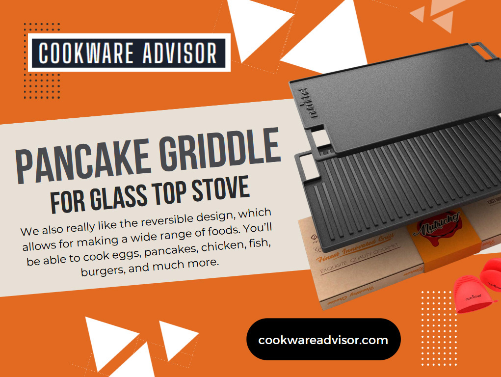 Pancake Griddle for Glass Top Stove by Cookware Advisor on Dribbble