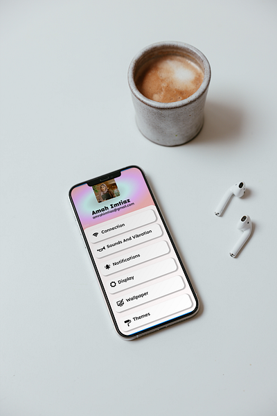Day 7 Settings Page - Daily UI Challenge daily ui challeng design figma iphone settings page ui ui ux design