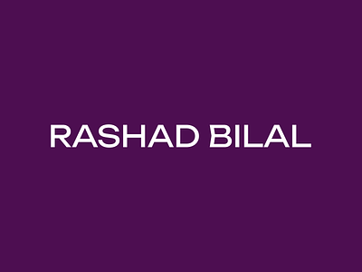 Rashad Bilal Logo Design branding design graphic design logo logo design ui ux