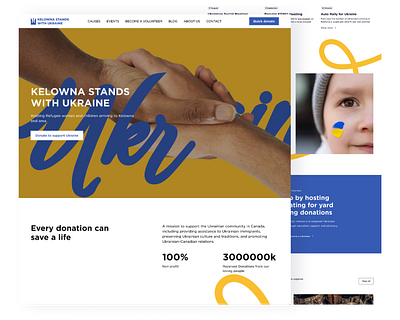 Charity organization branding charity identity landing logo logotype peace support ukraine war