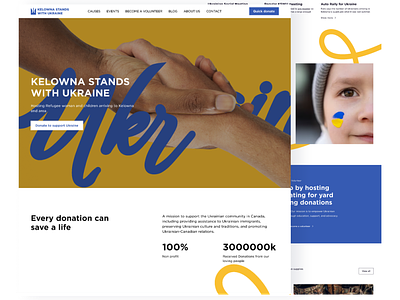 Charity organization branding charity identity landing logo logotype peace support ukraine war