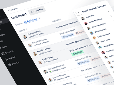 Law-Firm Management Software, SaaS Web App UI/UX Design activities clean client management dashboard law firm leads list saas table team ui ux web app for lawyer