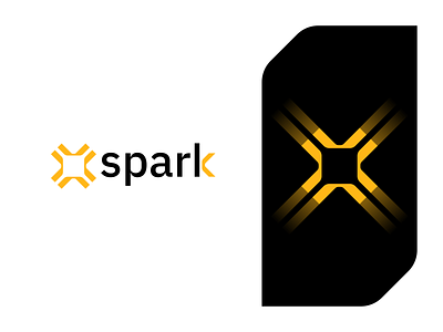 Spark brand branding design elegant geometrical geometry graphic design illustration logo logotype mark minimalism minimalistic modern sign spark sparkle star tech