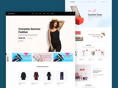 eCommerce HTML Template - Daxone shopping