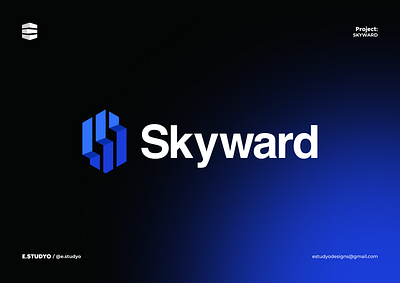 Skyward Logo branding design graphic design illustration logo typography vector