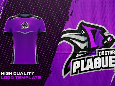 PLAGUE - E-Sports Logo Creator branding design doctor esport game gaming graphic graphic design illustration logo logos plague sport templates