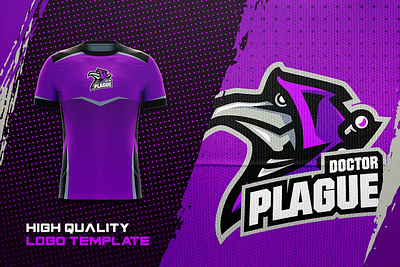 PLAGUE - E-Sports Logo Creator branding design doctor esport game gaming graphic graphic design illustration logo logos plague sport templates