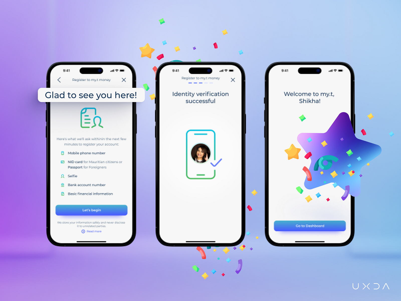 Fully Digital Onboarding by UXDA | Financial UX/UI Design on Dribbble