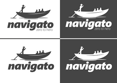 Navigato Logo branding design graphic design illustration logo vector