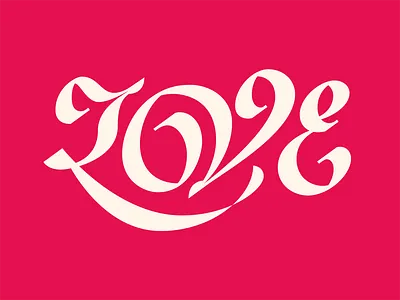 LOVE adobe illustrator design digital art font graphic design lettering logo type typeface typography vector