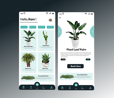 Plant selling App UI design ui ux
