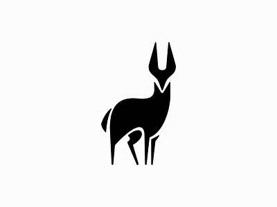 Fictional Animal Logo animal branding deer design doe emblem fantasy fictional gaming icon identity illustration logo magic mark nature sports symbol vector wild