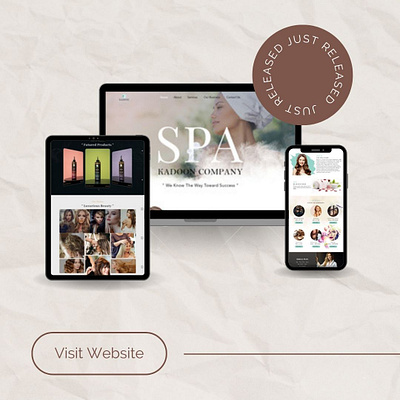 SPA Website Design e commerce graphic design web design website wix wordpress