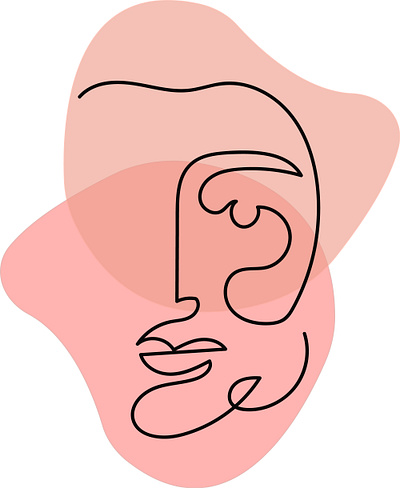 Woman's face face graphicdesign illustation line lineart vector woman women