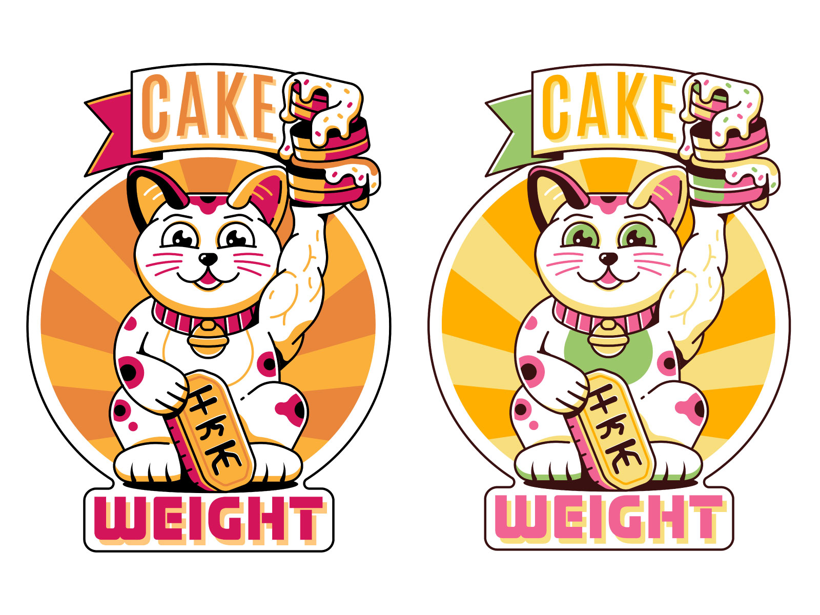 Maneki Neko designs themes templates and downloadable graphic