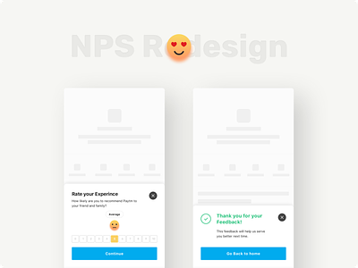 Paytm Travel - NPS Redesign animation bottomcard design net nps paytm promoter redesign score slider travel ui