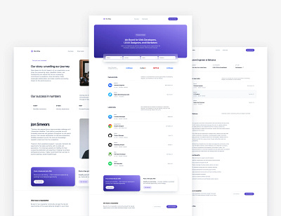 Hire Wise – Multipage Job platform astro clean job board multipage responsive tailwind template