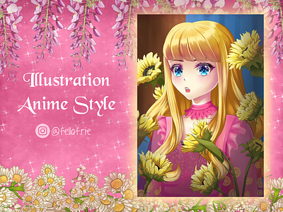 ILLUSTRASI ANIME STYLE anime clip studio illustration
