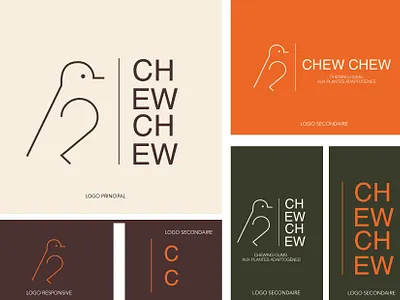 CHEWCHEW branding chewing gum design graphic design logo vector