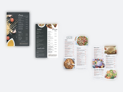 Menu back to back Sticker on Sintra Board branding design graphic design illustration logo menu minimal typography vector