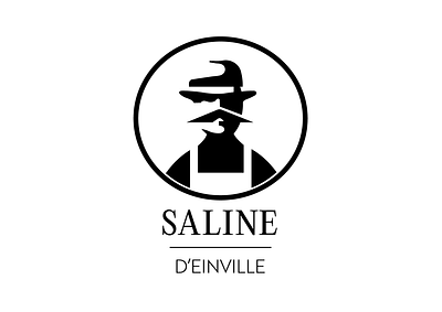 Saline branding design graphic design identity illustration logo monsieur moustache photography sel value:moustache vector