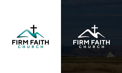 Firm Faith Church Logo design app branding design graphic design illustration logo typography ui ux vector