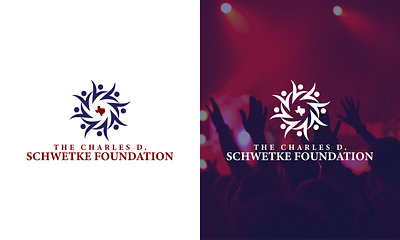 The Charles D. Schwetke Foundation Logo Design app branding design graphic design illustration logo typography ui ux vector