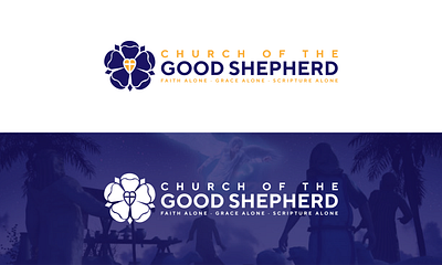 Church Of the GOOD SHEPHERD New Logo design app branding design graphic design illustration logo typography ui ux vector