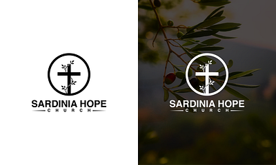 Sardinia Hope Church Logo design app branding design graphic design illustration logo typography ui ux vector