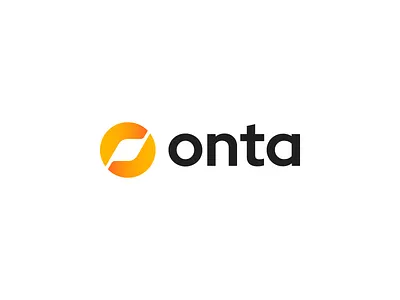 Onta – Logo Design abstract o logo brand designer branding creative logo exchange fintech gradient investment letter o logo logo design logo designer mark minimal logo modern logo o logo professional logo sign trading