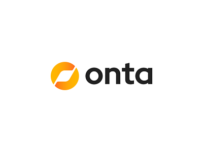 Onta – Logo Design branding crypto exchange fintech graphic design invest investment letter o logo logotype mark o platform sign trading