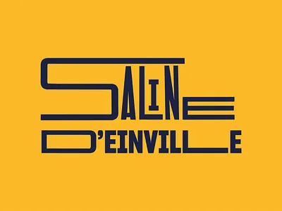 Saline branding design graphic design logo salt typography