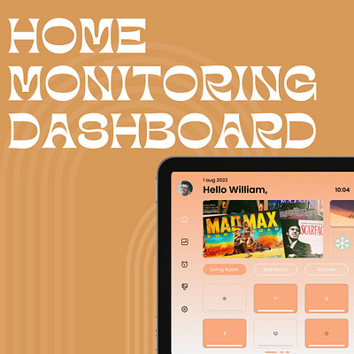 DailyUI#021:home monitoring dashboard dailyui dashboard design figma interfacedesign ui