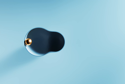 Blue Pear 3d animation blue branding candy design illustration meditative motion graphics sweet