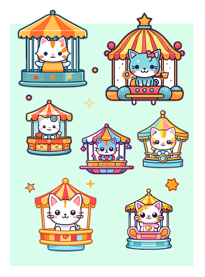 Jam Junction is going live cats craft designs designshop illustration kawaii stickers ui