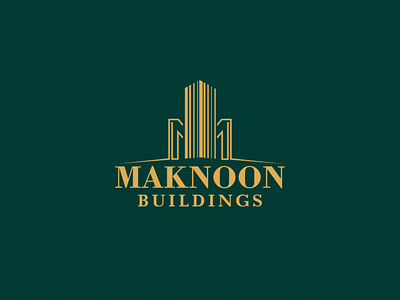 Maknoon Buildings — logo and brand design