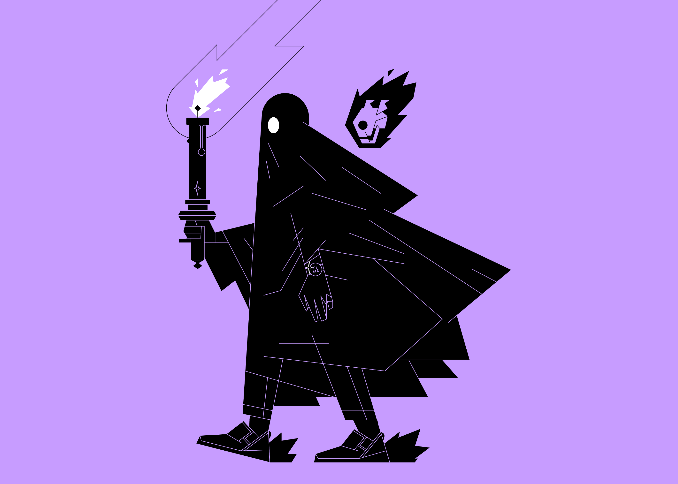 ghost live forever by waldek on Dribbble