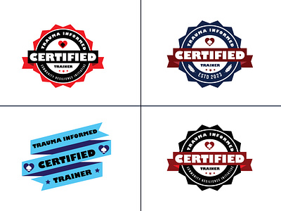 Logo Design (Certified Trainer Logo) branding design graphic design illustration logo typography vector