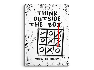 Think Outside The Box branding canvas design graphic design illustration logo mock up mockup photoshop ui