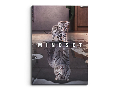 Mindset Cat branding canvas design graphic design illustration logo mock up mockup photoshop ui