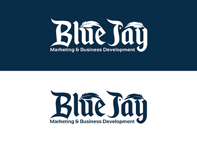 Logo Design (BlueJay) branding design graphic design illustration logo typography vector