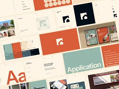REsource Property Sales Team | Brand Identity Guidelines brand brand book brand guidelines brand identity brand identity guidelines branding colors housing identity guidelines logo logo design property real estate realty style guide symbol typography visual guidelines