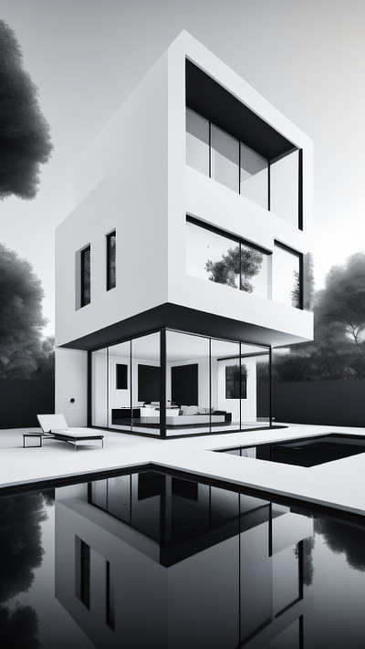 Architectural Minimalism Explorations architecture art design graphic design illustration minimalist posters